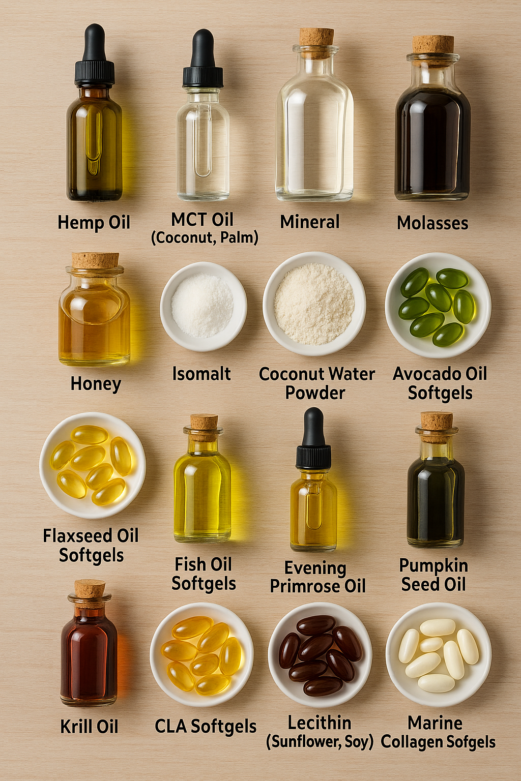 Bulk Ingredients for Supplements, Skincare, and Functional Products