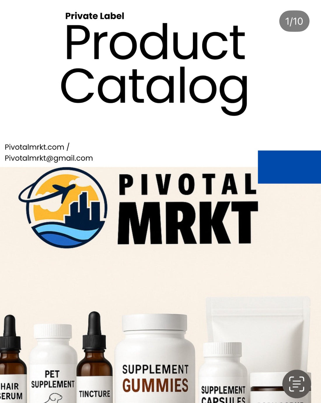 📦 Private Label Product Catalog: Explore Our Top Supplement Manufacturing Capabilities