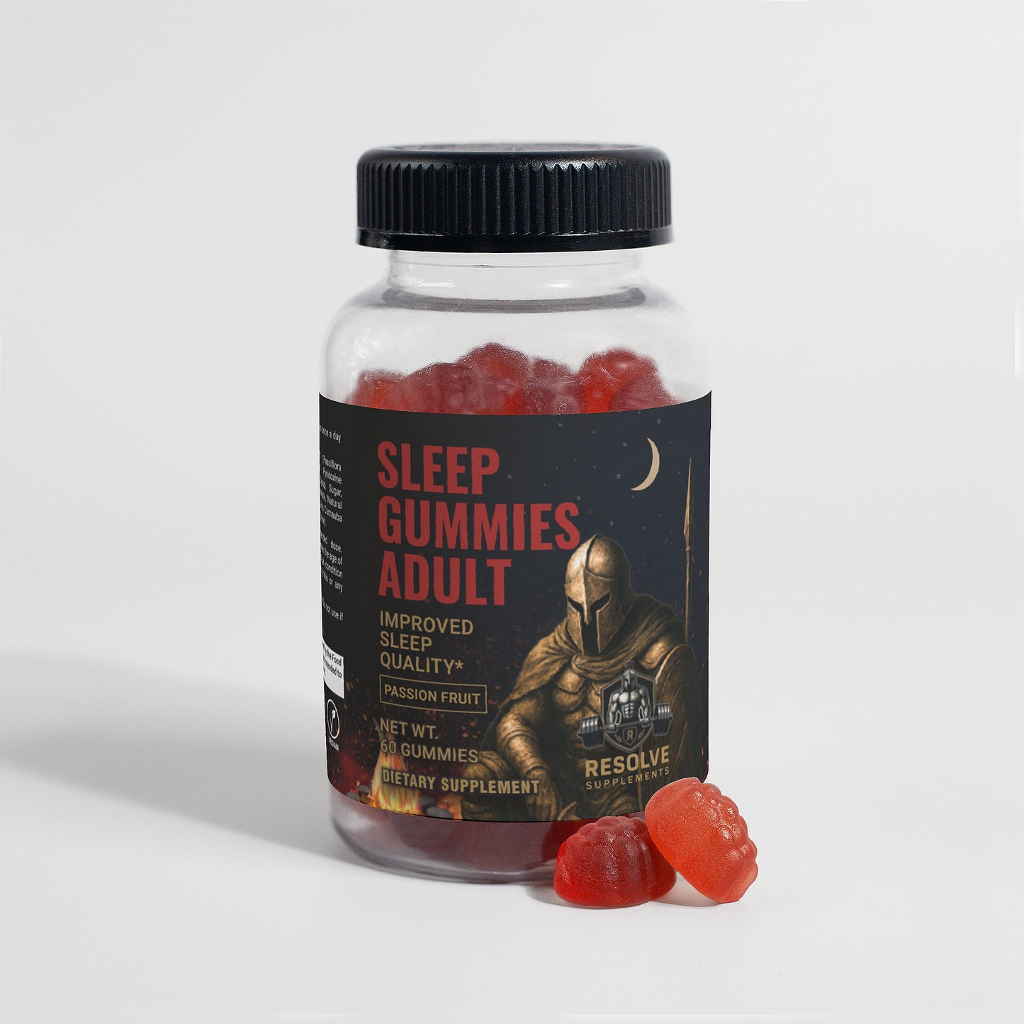 Sleep Well Gummies – Passion Fruit Flavor