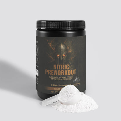 Nitric Shock Pre-Workout – Fruit Punch Flavor