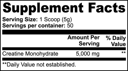 Creatine Monohydrate – Unflavored
